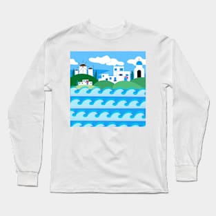 Greece island Long Sleeve T-Shirt